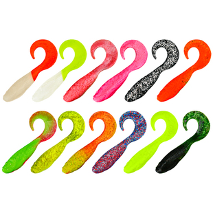 Berkley贝克力卷尾鱼路亚软饵蝌蚪活能饵淡水海水仿生假饵根钓饵