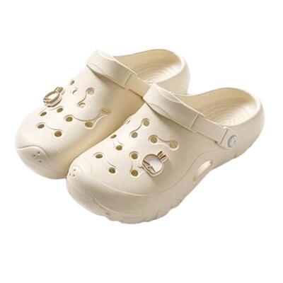 流氓兔情侣洞洞鞋外穿防滑凉拖