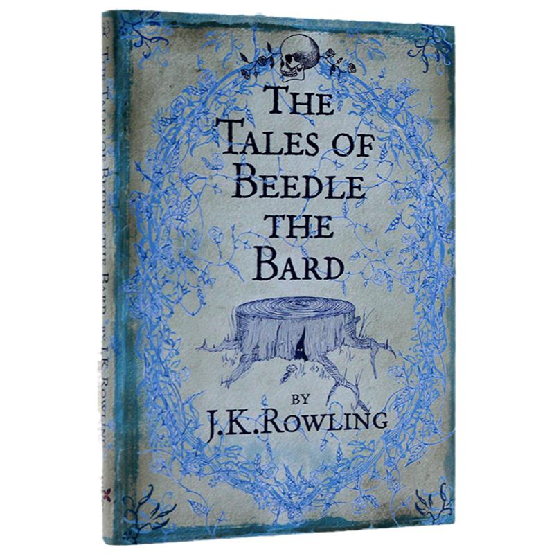 英文原版绘本 the tales of beedle the bard 诗翁彼豆故事集 哈利波特系列作者 JK罗琳 精装版儿童课外读物小说文学书籍