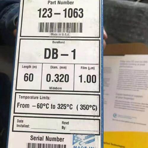 议价123-1063  安捷伦_DB-1毛细管柱_气相色谱柱 123-1364UI 123-