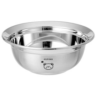 沃德百惠食品级316不锈钢儿童碗防摔专用餐具可爱宝宝辅食吃饭碗