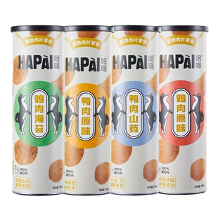 哈哌狗狗薯片狗零食鸭肉干宠物磨牙解馋鸡肉干比熊泰迪训犬奖励