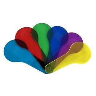 彩色三原色透光颜色滤光片过滤板幼儿园早教启蒙认知科学实验玩具