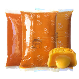 日美精装奶黄馅流心馅流沙材料烘焙食用原料广式冰皮月饼馅料5kg