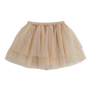 马克珍妮女童网纱短裙半身裙蛋糕裙儿童新年红裙子秋冬新款241080