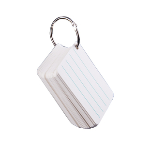 空白卡片英语单词记忆小手卡拼音生字diy自制识字卡定制硬卡片纸