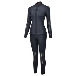 BestDive 潜水服黑魔湿衣水肺男分体上衣长裤胶衣连体女潜好3 5mm