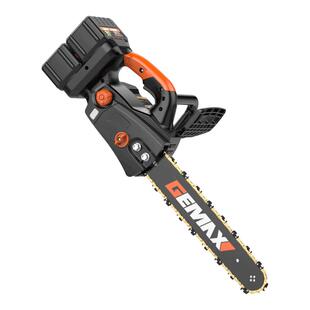 电锯家用锯柴小型手持充电电动锯木工专用户外伐木锯树锂电电链锯