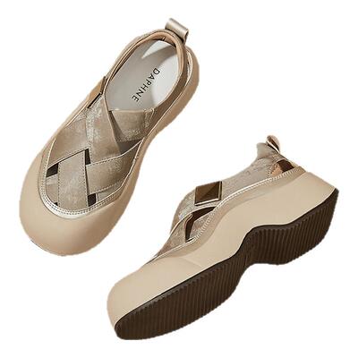 达芙妮2026新款厚底凉鞋