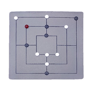 成三棋儿童学生成人桌面双人游戏益智趣味棋牌博弈棋子棋盘九子棋