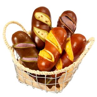 颜小贝碱水面包解馋高饱腹早餐0蔗糖营养即食学生代餐食品整箱