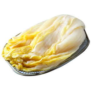 东北正宗酸菜整颗真空农家特产大缸整颗酸白菜500gX5袋整棵