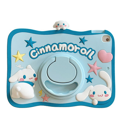 捏捏小狗横竖支撑硅胶苹果平板壳