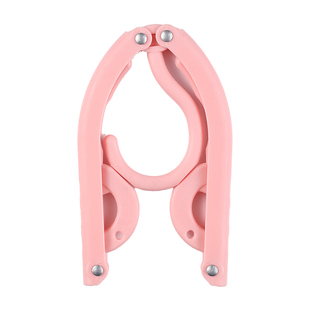 折叠衣架旅行便携旅游家用宿舍学生出差新款加厚多功能晾衣服夹子