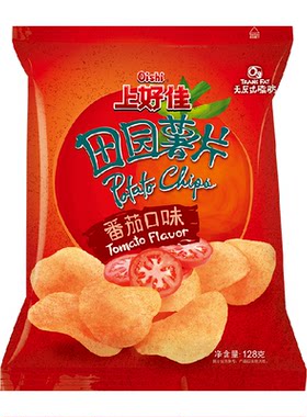 上好佳田园薯片番茄味