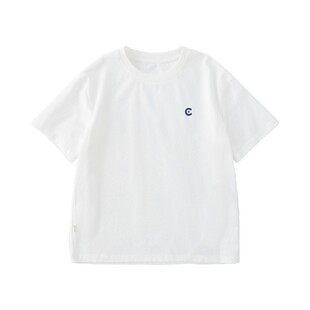 cicochild26年夏季新款中大女童凉感抗菌短袖T恤索罗娜面料亲子款