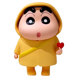 蜡笔小新摆件大号手办家居客厅电视柜装饰创意公仔生日系列礼物