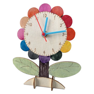 儿童手工拼装模型日晷时钟泸定桥龙舟小学生作业DIY科技制作材料