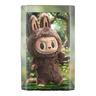 KGBOX用于泡泡玛特 大首领 拉布布 labubu 搪胶盲盒亚克力展示盒