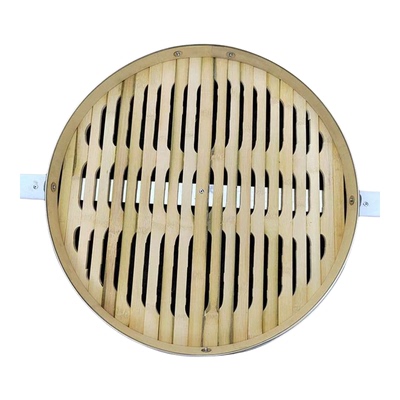 竹制加厚馒头大蒸笼不锈钢