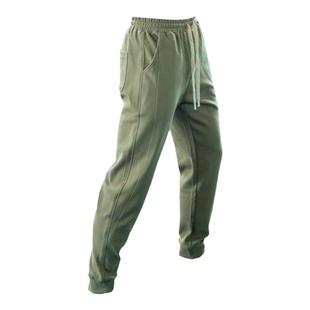 束脚小脚运动裤男款秋季修身潮牌篮球卫裤美式百搭卡其色休闲长裤