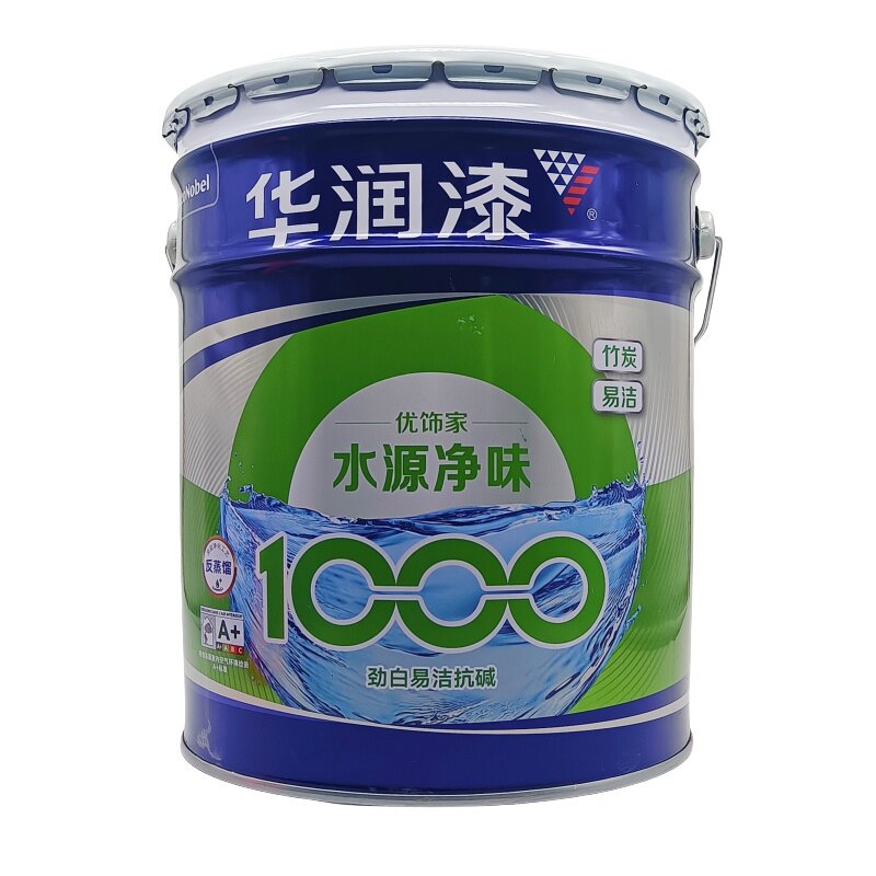 竹炭抗醛净味抗碱易洁内墙漆