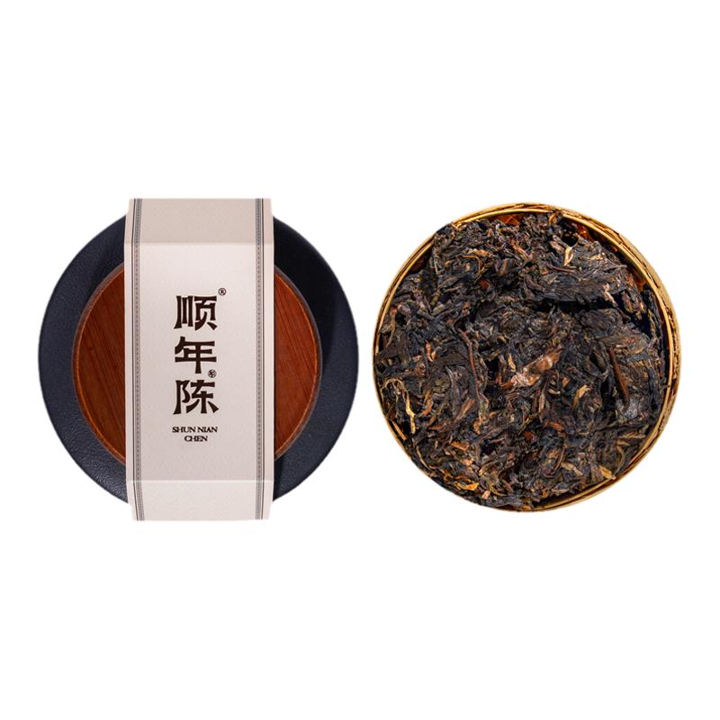 顺年陈普洱茶生茶茶叶生普云南普洱茶解块茶散茶正品礼盒送礼长辈