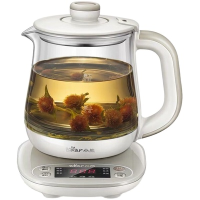 迷你办公室全自动玻璃小熊养生壶