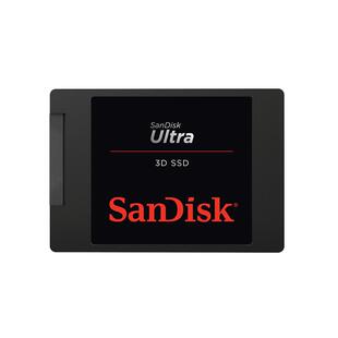 闪迪sata固态硬盘1t 2t 250g笔记本2.5寸ssd 电脑台式PLUS加强版