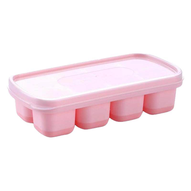 冰块模具家用硅胶软冰箱制冰盒神器带盖冷冻冰球迷你小冰格优质级
