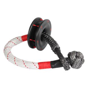 新款动滑轮坦克300坦克500救援自救拖车疙瘩绳铝制锻造盘滑轮脱困