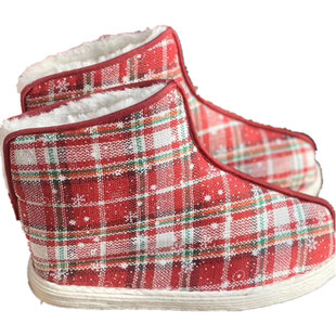 冬季保暖棉鞋农家纯手工千层底舒服成人女棉麻汉服传统中国风白领