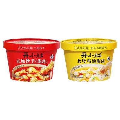 统一面点速食方便馄饨开小灶