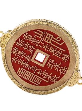 黄铜崇宁通宝吊坠包边外壳吊坠