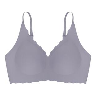 杜莎无痕内衣女夏季薄款裸感亲肤舒适聚拢小胸专用文胸奶罩无钢圈
