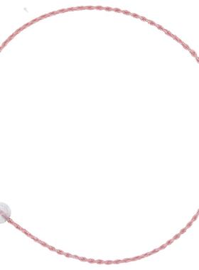 森林细款甜美风红绳手链送至爱