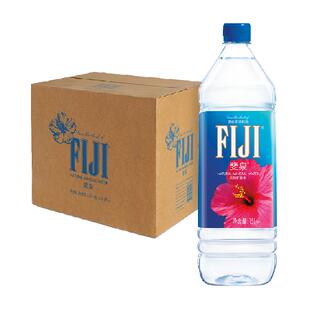 斐济原装进口斐泉(FIJI)天然矿泉水弱碱性饮用水1.5L*12瓶整箱