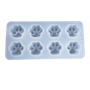 捏捏乐模具高透猫爪牛角包面包滴胶硅胶模具大中小号镜面磨砂流沙