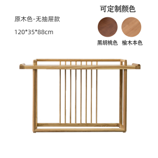 饰玄关柜供桌 新中式 玄关台实木条案条几简约玄关桌子靠墙边桌装