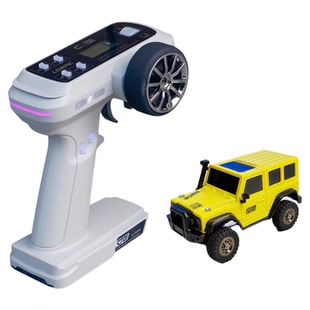 LDARC雷迪安1/43攀爬车X43全比例遥控mini桌面四驱灯光专业RC迷你