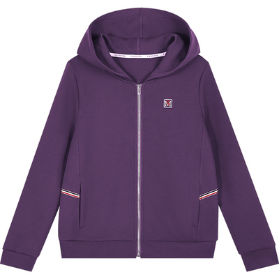 连帽绣花卫衣外套女韩版