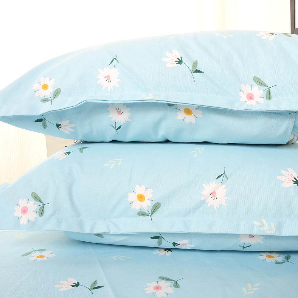 夏季小清新粗布床单ins碎花可爱学生被单 纯棉加厚小帆布宿舍睡单