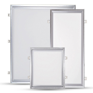 普通吊顶30*30*60LED平板灯PVC石膏嵌入式暗装弹簧卡扣厨卫灯