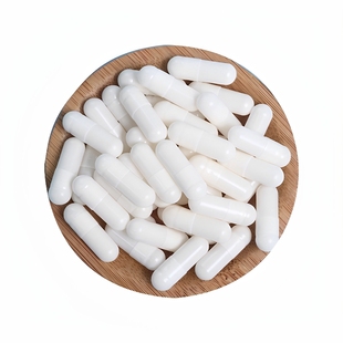 空胶囊壳可食用装药丸植物糯米药用分装小胶囊壳透明中药空壳皮