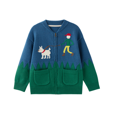 soyo舍予良仓针织开衫儿童外套