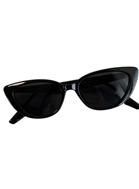 适合圆脸的欧美复古猫眼墨镜