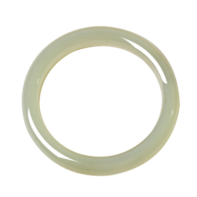 凤飞凰和田高冰晴水玉镯送女友