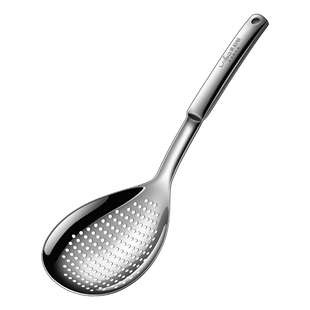 316L不锈钢花椒漏勺家用厨房面条饺子过滤漏网沥水油炸捞勺火锅勺