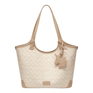 NU纽芝兰2026新款浪花托特包大容量轻便单肩包上班气质通勤子母包