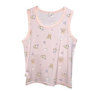 捡漏90-190码女孩儿童夏季超薄莫代尔无骨家居打底跨栏背心